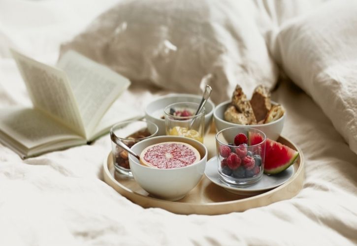 IKEA bed cafe