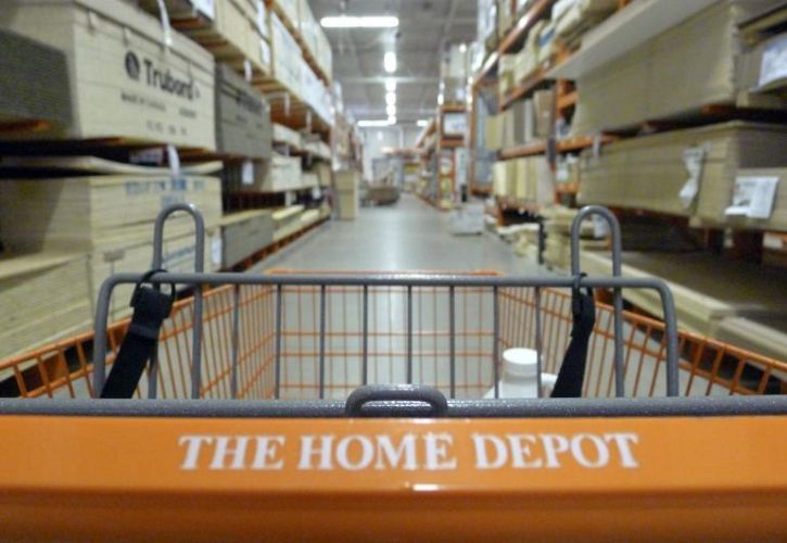 The Home Depot trolley