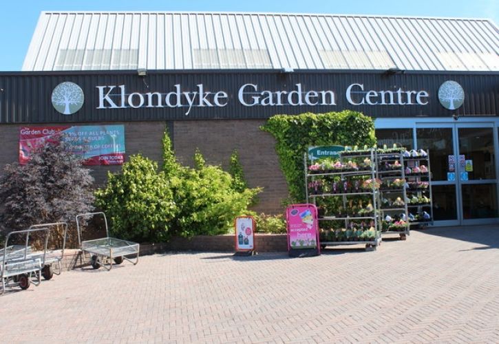 Klondyke Garden Centre sign