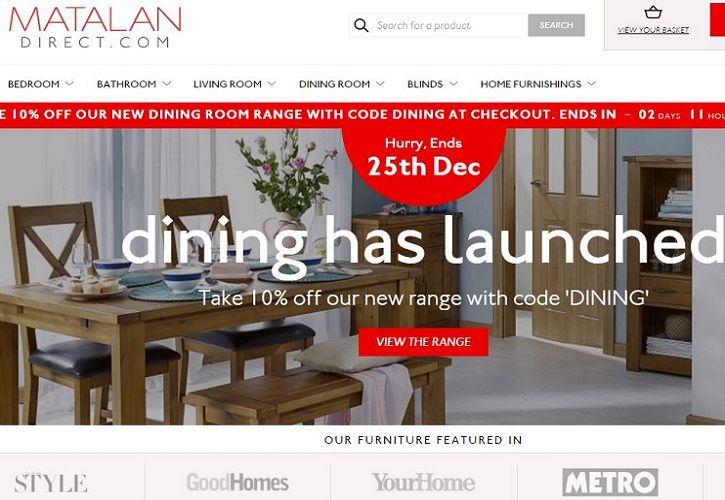 Matalan Direct December 2015 725 x 500