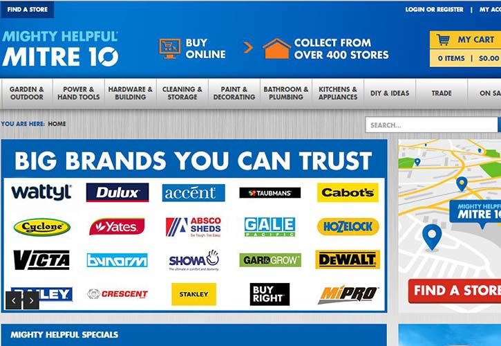 Mitre 10 website March 2016 725 x 500
