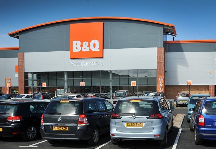 B&Q Port Glasgow 725 x 500