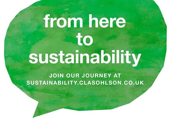 Clas Ohlson - from here to sustainability 725 x 500