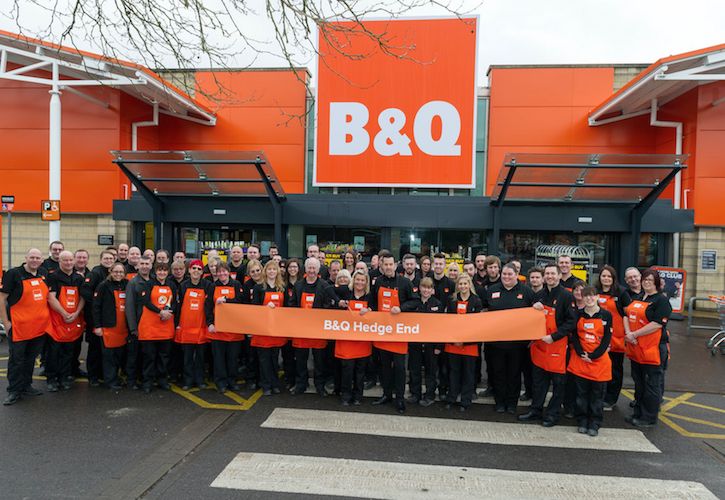 B&Q Hedge End new format