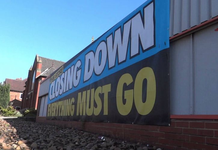 Closing down image