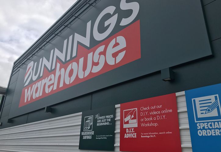 Bunnings Hemel sign