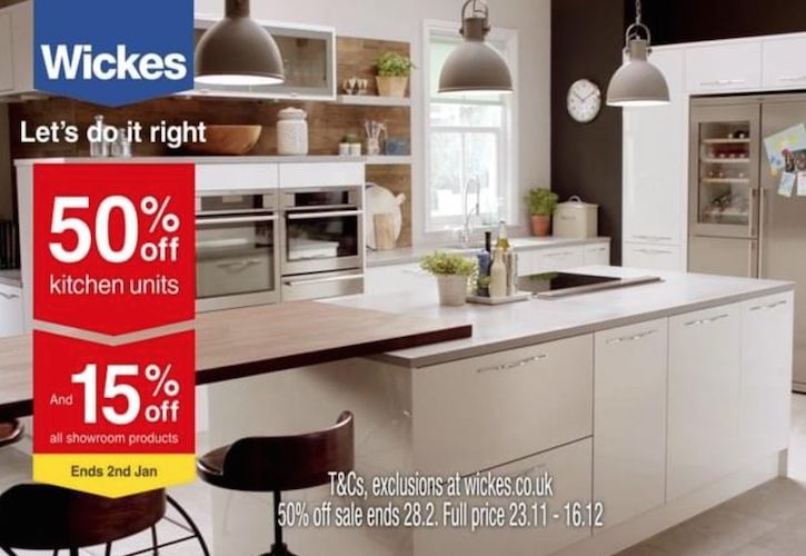 Asa Exposes Wickes For Misleading Kitchen Shoppers