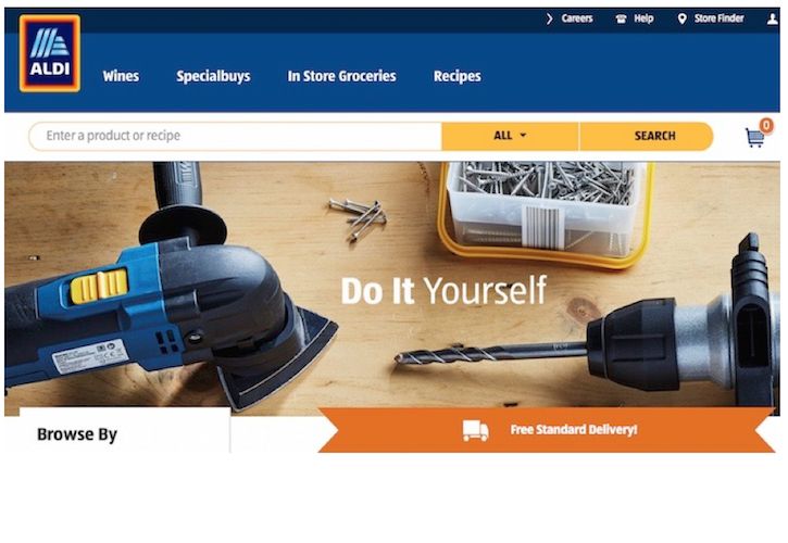 Aldi drills discount