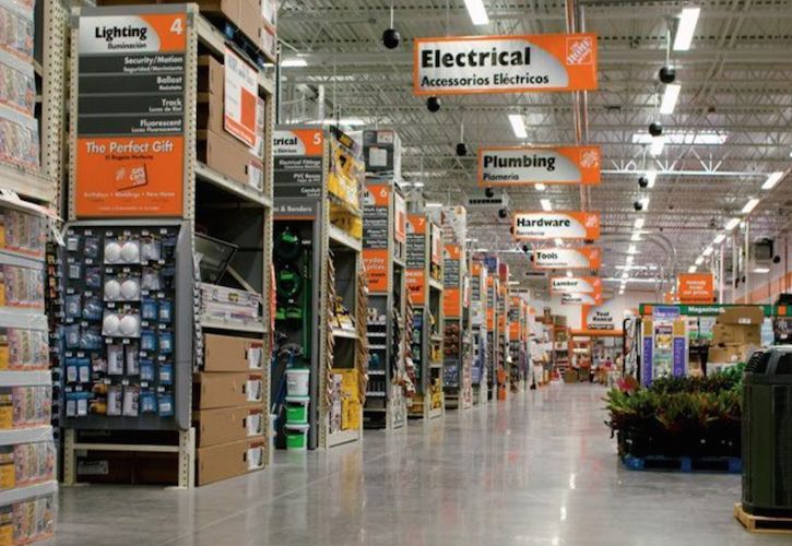 home depot appliance department