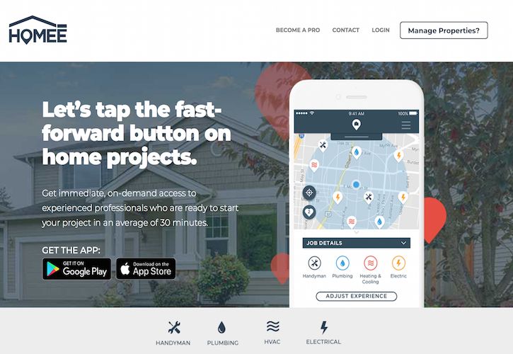 Homee Website