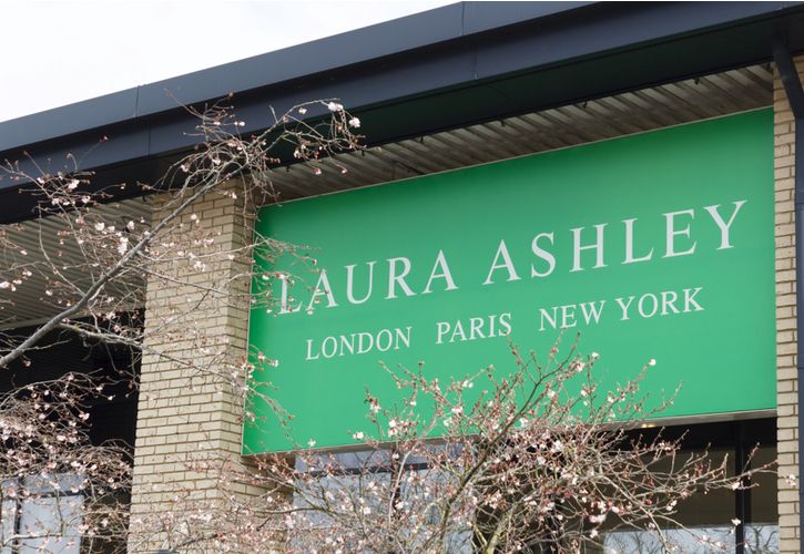 Laura Ashley sign