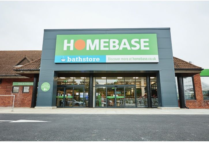 Homebase Luton new store front