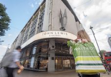 John Lewis and Partners sign corner store 725 x 500