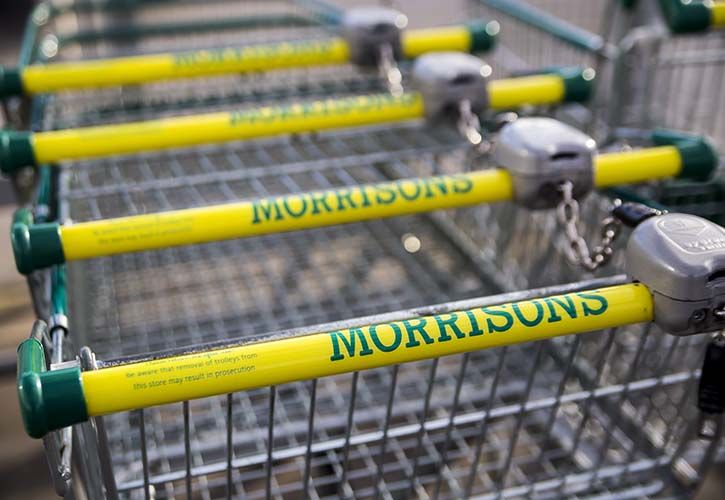 Morrisons trolleys - CREDIT -James W Copeland Shutterstockcom shutterstock_374627611 725 x 500