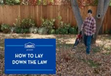 Lowe's - how to lay down the law
