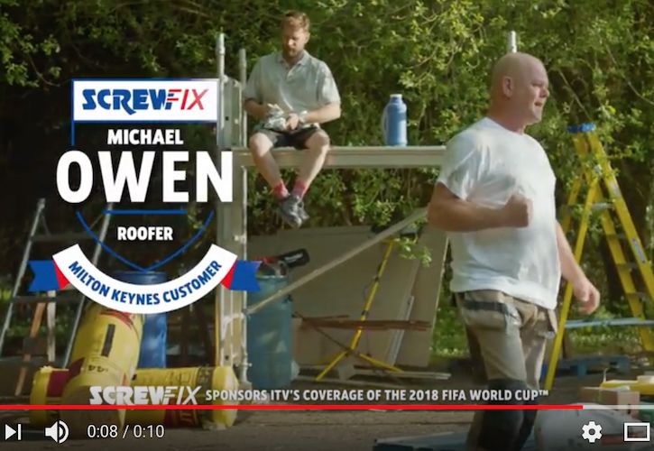 Screwfix World Cup Sponsorship