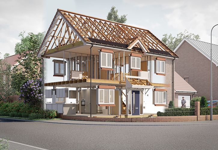 WholeHouse cutaway